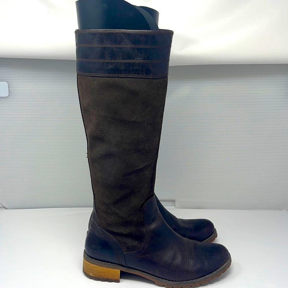 Timberland Bethel Heights Tall Riding Boots Womens Size 7